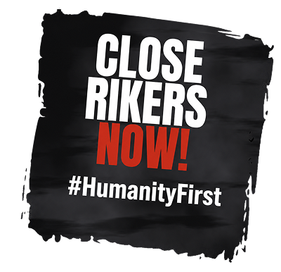 Close Rikers Now. Make the mayor keep his promise.